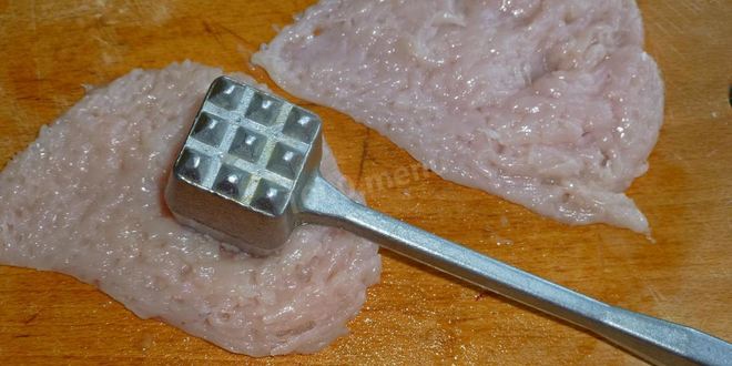 Рецепт мяса по-французски из курицы