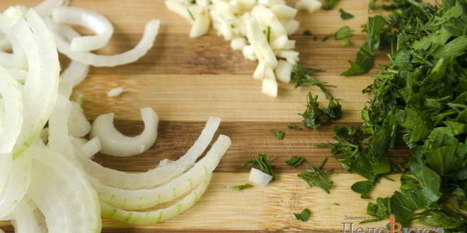 Рецепт мяса по-французски из свинины с грибами