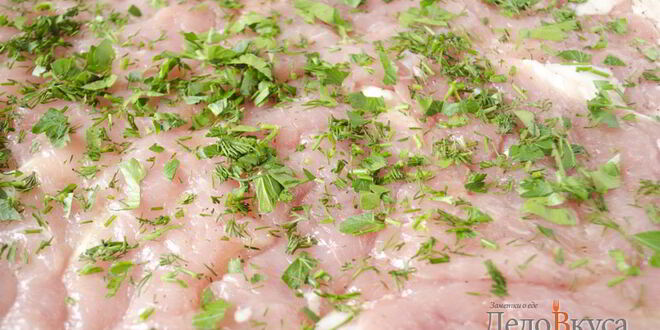 Рецепт мяса по-французски из свинины с грибами