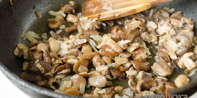 Рецепт мяса по-французски из свинины с грибами