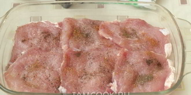 Рецепт мяса по-французски из свинины