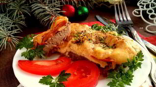 Рецепт Мяса по-французски на Новый год
