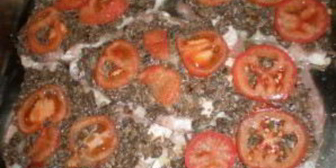 Рецепт мяса по-французски с грибами и помидорами