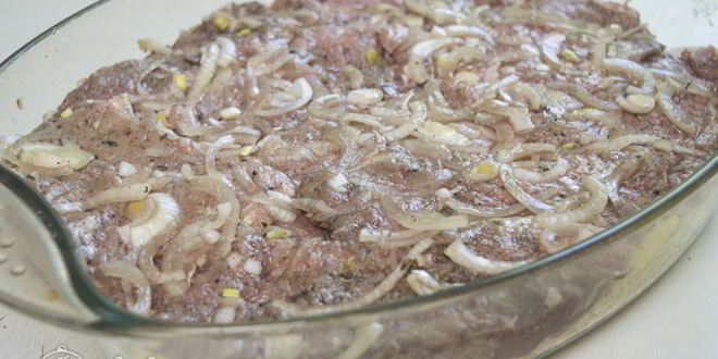 Рецепт мяса по-французски с картофелем