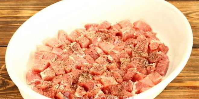 Рецепт мяса по-французски с картошкой и грибами