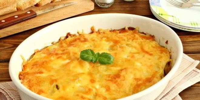 Рецепт мяса по-французски с картошкой и грибами