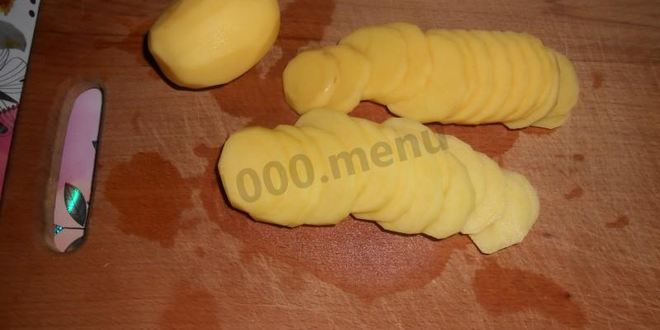 Рецепт мяса по-французски с картошкой