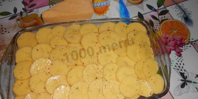 Рецепт мяса по-французски с картошкой