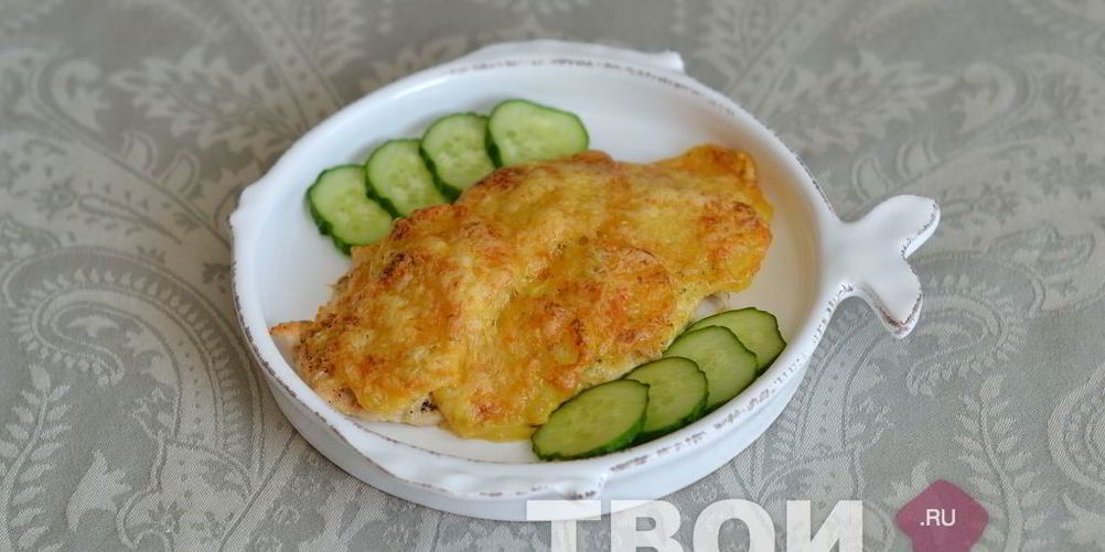 Как приготовить мясо по-французски с курицей