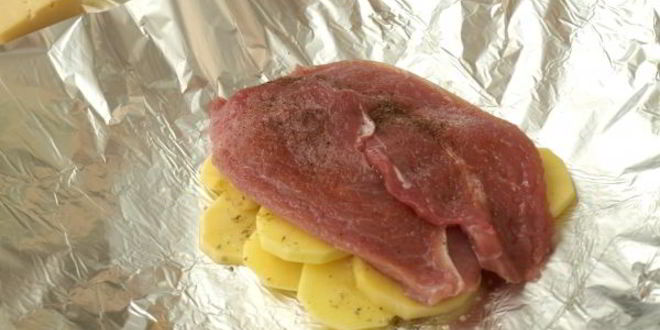 Рецепт мяса по-французски в фольге в духовке