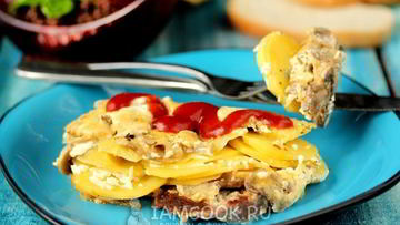 Рецепт Мяса по-французски в мультиварке