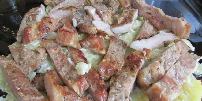 Рецепт мяса с картофелем по-французски