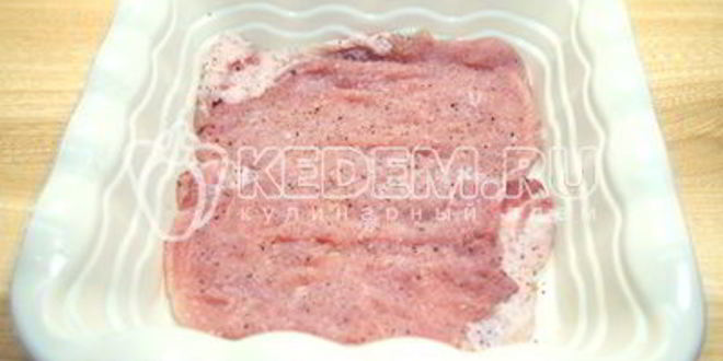 Рецепт рождественского мяса по-французски