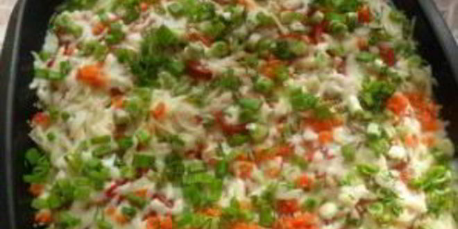 Рецепт свинины по-французски с помидорами и картошкой