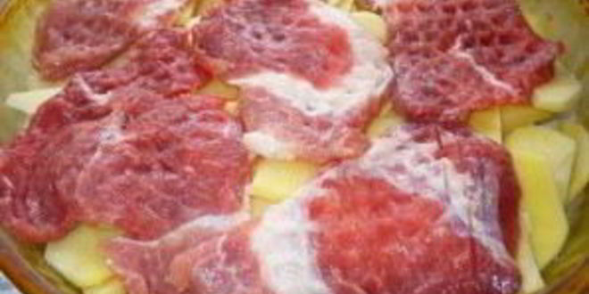 Рецепт свинины по-французски