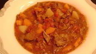 Рецепт Тушеной говядины с картошкой по-французски