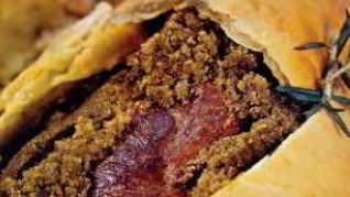 Рецепт Бараньей ноги, запеченной в тесте