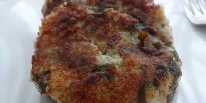 Рецепт биточков с морской капустой