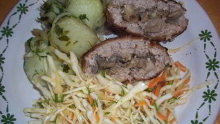 Рецепт Биточков с вешенками