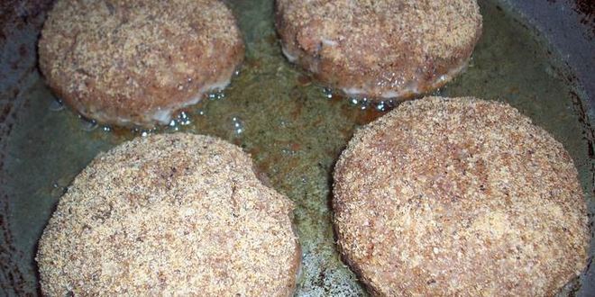 Рецепт биточков с вешенками