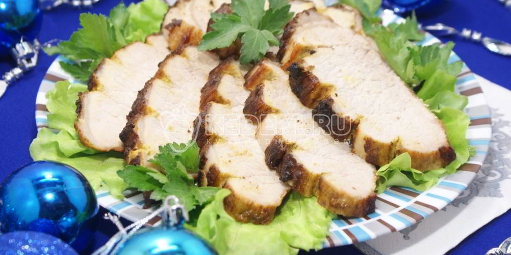 Как приготовить буженину запеченную