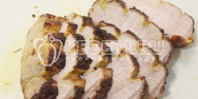 Рецепт буженины запеченной