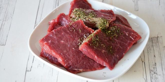 Рецепт говядины со сливочно грибным соусом