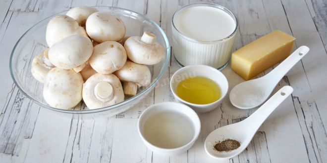 Рецепт говядины со сливочно грибным соусом