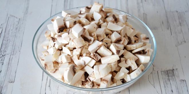 Рецепт говядины со сливочно грибным соусом