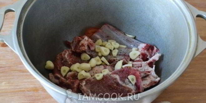 Рецепт хашламы из баранины