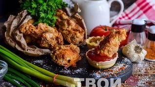 Рецепт Крылышек в кляре