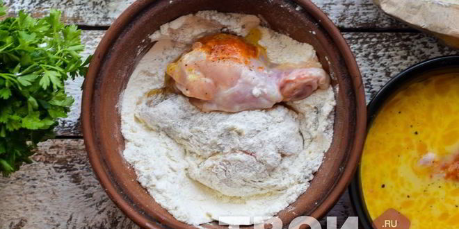 Рецепт крылышек в кляре