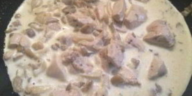 Рецепт куриной грудки с вешенками