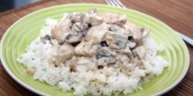 Рецепт куриной грудки с вешенками