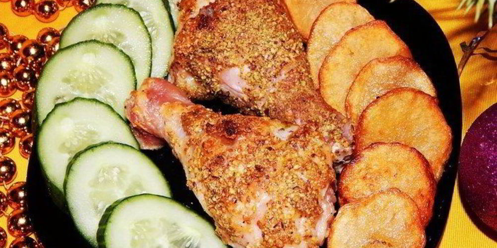 Как приготовить куриных ножек, запеченных в фисташках со специями