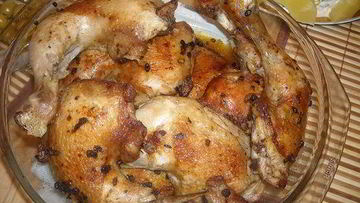 Рецепт Курицы маринованной со стрелками чеснока