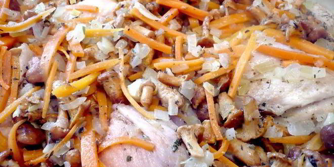 Рецепт курицы по-австралийски сулико