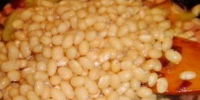 Рецепт курицы с фасолью в духовке