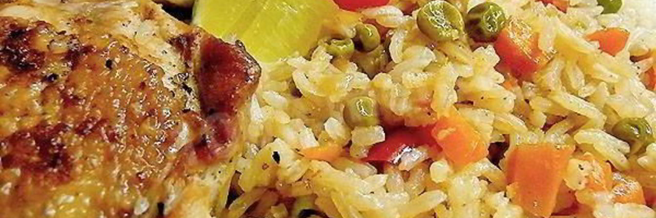 Рецепт Курицы с рисом по-кубински