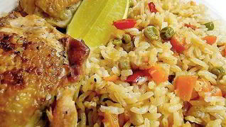 Рецепт Курицы с рисом по-кубински