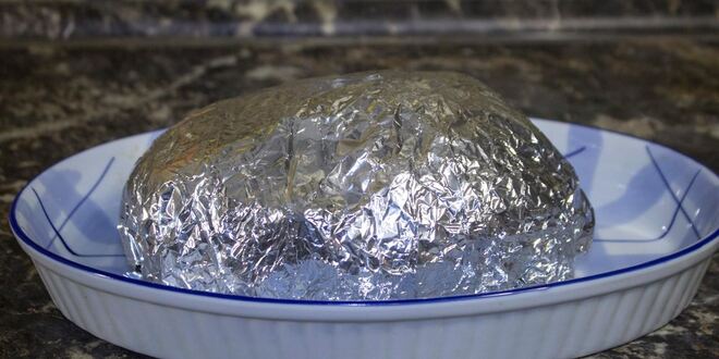 Рецепт курицы в фольге целиком в духовке