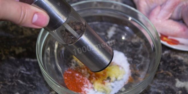 Рецепт курицы в фольге целиком в духовке