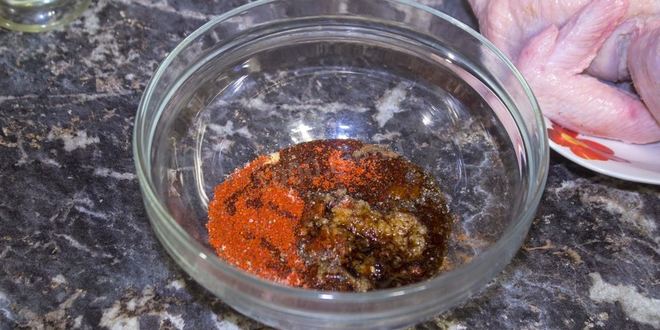 Рецепт курицы в фольге целиком в духовке