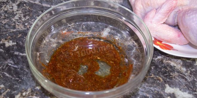 Рецепт курицы в фольге целиком в духовке