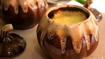 Рецепт Курицы в горшочках с овощами