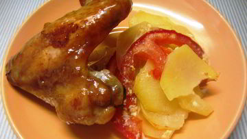 Рецепт Медовых куриных крылышек