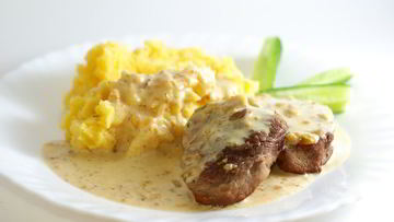 Рецепт Мяса в горчичном соусе