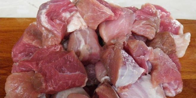 Рецепт свинины с грибами в мультиварке