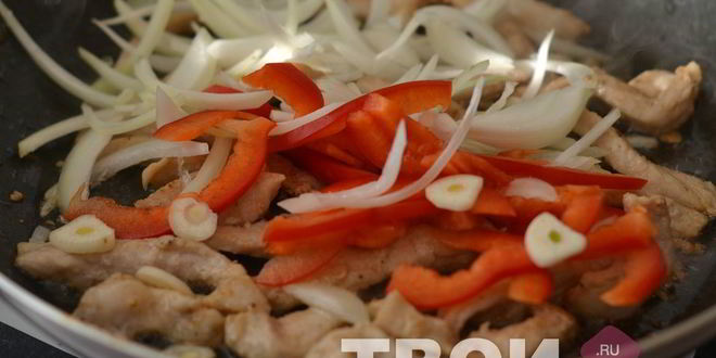 Рецепт свинины в азиатском стиле