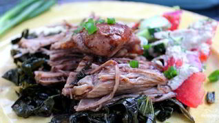 Рецепт Свинины в красном вине